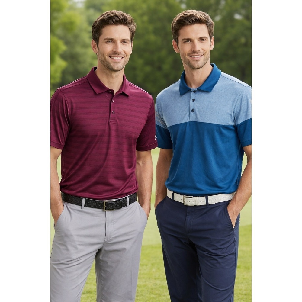 2--‎ Adidas SS Golf Polo Shirts Mens size MEDIUM